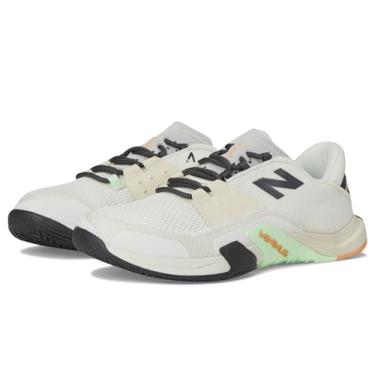 Imagem de New Balance Tênis feminino Minimus Tr V2 Cross Trainer, Branco/Preto/Verde Lab, 6 Wide