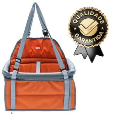 Imagem de Cadeirinha Bolsa Transporte Pet Carro (Raças Pequeno Porte) Cadeira Vi