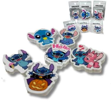 Imagem de Borracha Escolar Fofa Stitch Papelaria - Sortida - Dexin