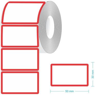 Imagem de Etiqueta Para Preço Tr-5 50X30Mm C/600 Etiquetas - Grespan