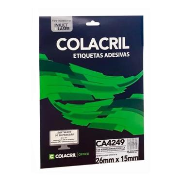 Imagem de Etiqueta Adesiva Colacril A4 Ca4249 26X15Mm C/3150