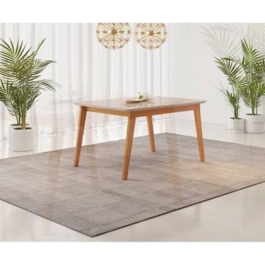Imagem de Mesa de Jantar Elegance JCM Movelaria Cinamomo/Off 1,20 M