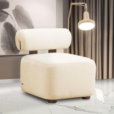 Imagem de Poltrona Decorativa para Sala Helora Bouclê E03 - D'Rossi - D Rossi, B