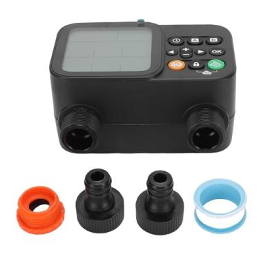 Imagem de AYNEFY 2 Timer de Aspersão Programável de Saída, de Controlador de Irrigação de água Ajustável Automática Com Atraso de Chuva LCD Display Adequado para Pátios do Jardim do Jardim