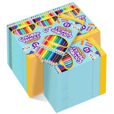 Imagem de Lápis de cor Toidgy 1152 Count Bulk 96 pacotes de 12 cores