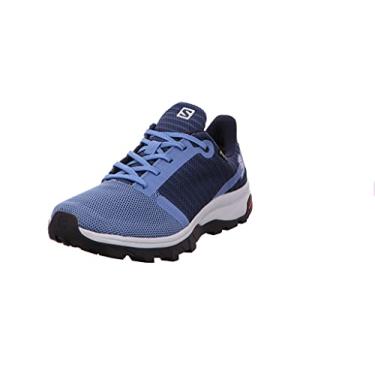 Imagem de SALOMON Tênis feminino Outbound Prism Gore-TEX para trilha, Azul Copen/Jeans Escuro/Azul Pérola, 8