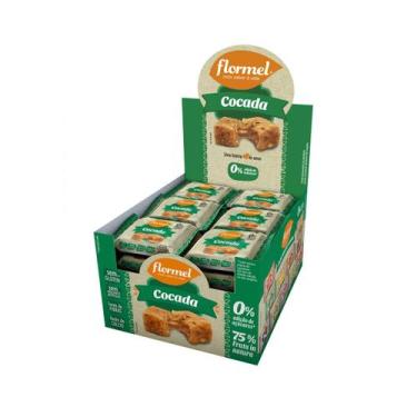 Imagem de Cocada Zero Display com 24 un. de 20g - Flormel