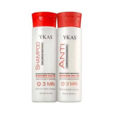 Imagem de Ykas 3 Minutos Shampoo 300ml + Anti Emborrachamento 300ml