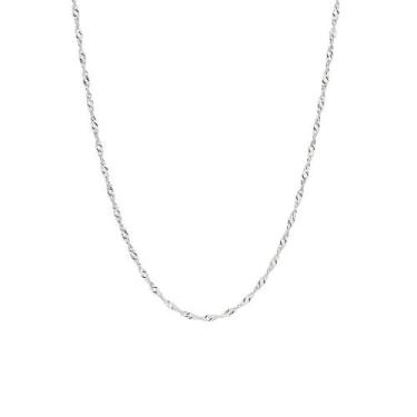 Imagem de Corrente Rommanel Prata 925 Singapura 2mm 42cm 830078