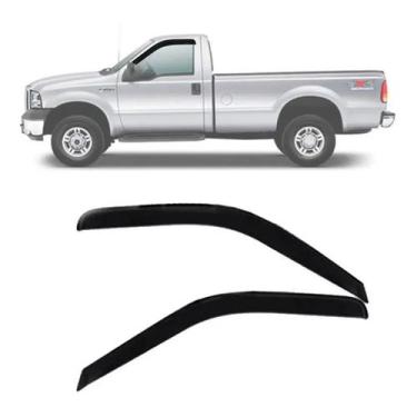 Imagem de Calha de Chuva Esportiva Ford F250/ F350/ F400 Cabine Simples 1999 Até