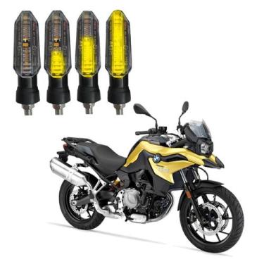 Imagem de Kit Seta para Moto BMW G 450 X Pisca Led Sequencial P53S 12V Esportivo
