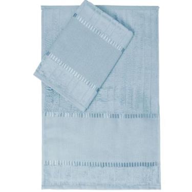 Imagem de Kit Com 10 Lavabos (toalha Social) Para Bordar Bella Velour - DOHLER