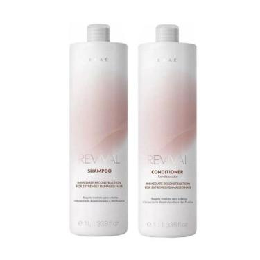 Imagem de Kit Braé Revival Shampoo + Condicionador 1 L cada