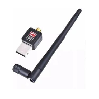 Imagem de Adaptador Wireless c/ Antena Wi-Fi USB PC e Notebook 1200Mbps - Altome