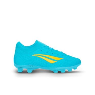 Imagem de Chuteira Campo Penalty S11 Locker Kids Xxi Turquesa/amarelo 216238-7053-28