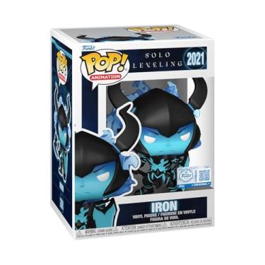 Imagem de Funko Pop! Plus: Apenas Leveling - Iron - 1/6 de chances de obter a variante de rasa - Brilha no escuro - Amazon exclusivo - Figura de vinil colecionável - Ideia de presente