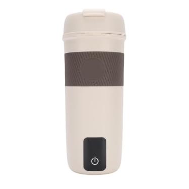 Imagem de Luocute Cara de água Elétrica Portátil Kettle Elétrica 304 Caldeira de água Em Aço Inoxidável Com Guarda de Superaquecimento Automático Ideal para o Ginásio de Viagem (Plugue da UE)