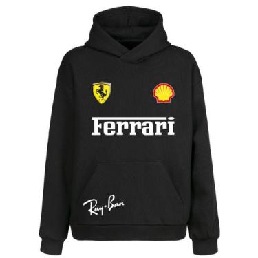 Imagem de Moletom Ferrari F1 Kangaroo unissex de algodão de alta resistência - L