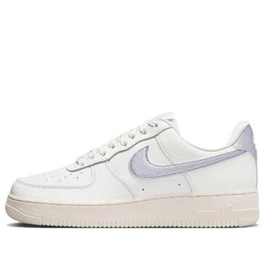 Imagem de Nike Tênis feminino W Air Force 1 '07 ESS DH4406 101, Vela/Oxigênio Roxo, 7.5