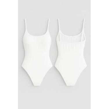 Imagem de Body Juvenil Feminino Suplex com Alça Fina  Confortável e Estiloso - C