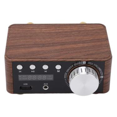 Imagem de Amplificador de áudio estéreo Bluetooth Hilitand 50W x 2 com Bluetooth