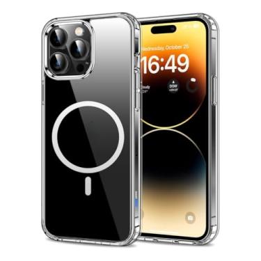 Imagem de Capa Capinha Case Magnética Carregamento por Indução Compatível com iPhone (iPhone 14 Pro Max)