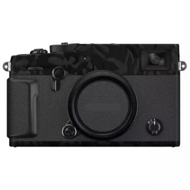 Imagem de Adesivo de capa de câmera X Pro3 para FujiFilm X-Pro3 protetor de câmera película protetora de pele decoração e resistência ao desgaste XPro3 (camuflagem sombra preto + couro preto)