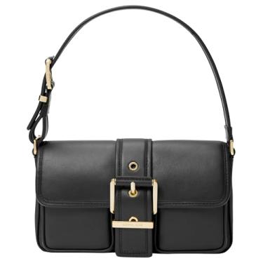 Imagem de Michael Kors Bolsa de ombro média Colby, preta, Preto