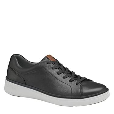 Imagem de Johnston & Murphy Tênis masculino XC4 Foust com cadarço na ponta do pé – Tênis masculino moderno, sapatos casuais masculinos, conforto com regulação de temperatura, palmilha acolchoada removível e