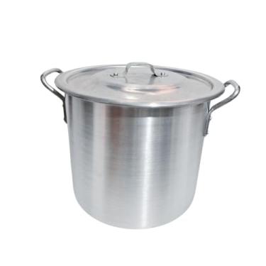 Imagem de Caldeirão Panela Hotel Industrial Alumínio Econômico Nº 22-8.0 L