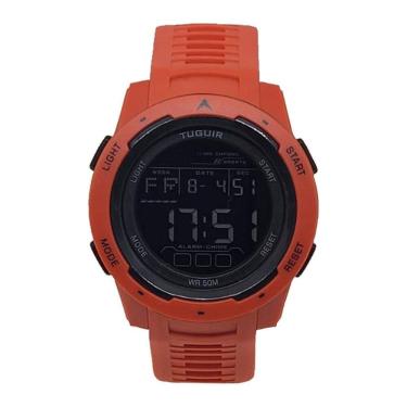 Imagem de Relógio Unissex Relógio Tuguir Digital Tg30397 Vermelho