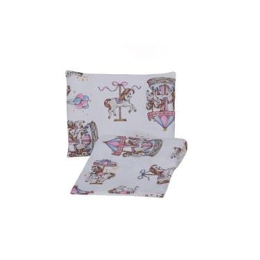 Imagem de Kit Lençol Infantil Solteiro 2 Peças 100 Algodão - Guilherme Enxovais,