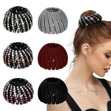 Imagem de Conjunto de clipes de cabelo DIQIUREN, ninho de pássaros expansível pa
