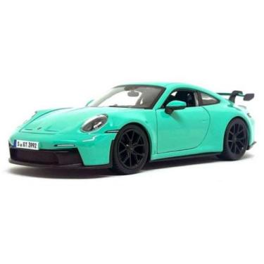 Imagem de Miniatura Carro Porsche 911 Gt3 992 2021 1/24 Verde Bburago 21104