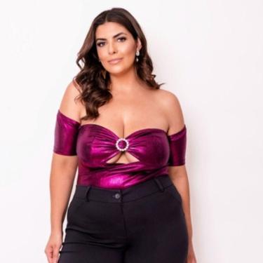 Imagem de Blusa Body Plus Size Ombro a Ombro