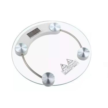 Imagem de Balança Redonda Digital De Vídro 180Kg