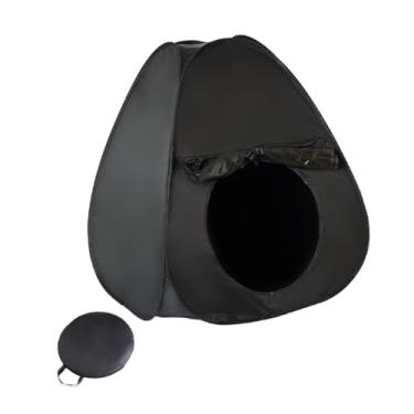 Imagem de YIJU Barraca sensorial para crianças se canto com sacola de viagem Play dobrável e relaxar a tenda Play House para festa da creche do parque, Triangular