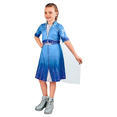 Imagem de Fantasia Vestido Infantil Frozen Elsa Disney