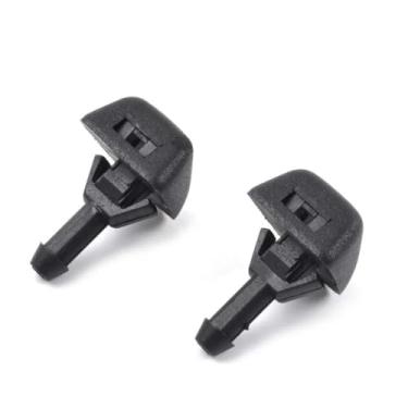 Imagem de Bocais de lavagem de para-brisa para V/olvo S70 / V70 1998-2000 bocal de lavadora de limpador de para-brisa dianteiro de carro, 2 peças de carro