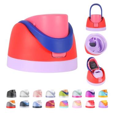 Imagem de Lcsmaokin Tampa de substituição para garrafa de água Owala Freesip, compatível com tampa e tampa Owala, para garrafas de 473 ml, 680 g, 947 ml, 1,134 g, tampa de substituição superior de garrafa de