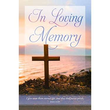 Imagem de Boletim de adoração geral - Funeral - In Loving Memory - KJV Scripture - (Pacote com 100)