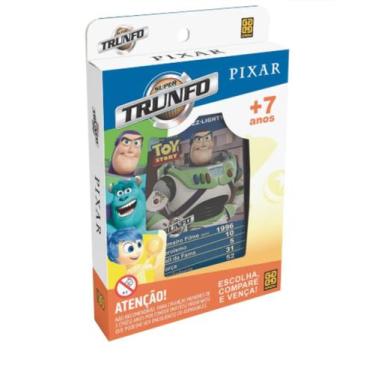 Imagem de Jogo De Cartas Super Trunfo Pixar 03959 - Grow