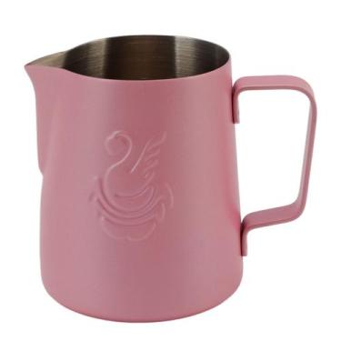 Imagem de Jarra de espuma de leite CHICIRIS em aço inoxidável 420mL