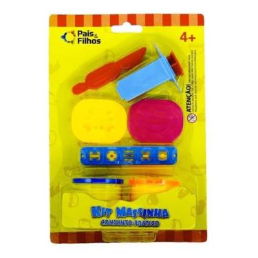 Imagem de Kit Massinha De Modelar - Conjunto Prático Brinquedo Lúdico