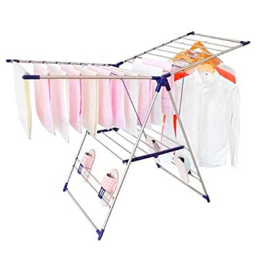 Imagem de Varal De Chao Extensível Sacada Varanda Corredor Grande Inox