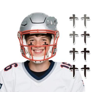 Imagem de Adesivos Eye Black WENTIYA Sports Face Eyeblack 144 pares