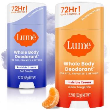 Imagem de Desodorante Lume Whole Body Invisible Cream Stick de 130 ml, pacote co