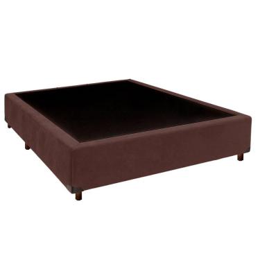 Imagem de Cama Box Viuvo Marrom Nature 128x188