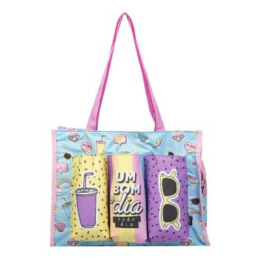 Imagem de Bolsa 3 Bolsos Um Bom Dia - Uatt BOLSA 3 BOLSOS MELHORES AMIGAS
