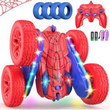 Imagem de Carro de controle remoto Terucle Spider RC Cars para crianças (vermelh